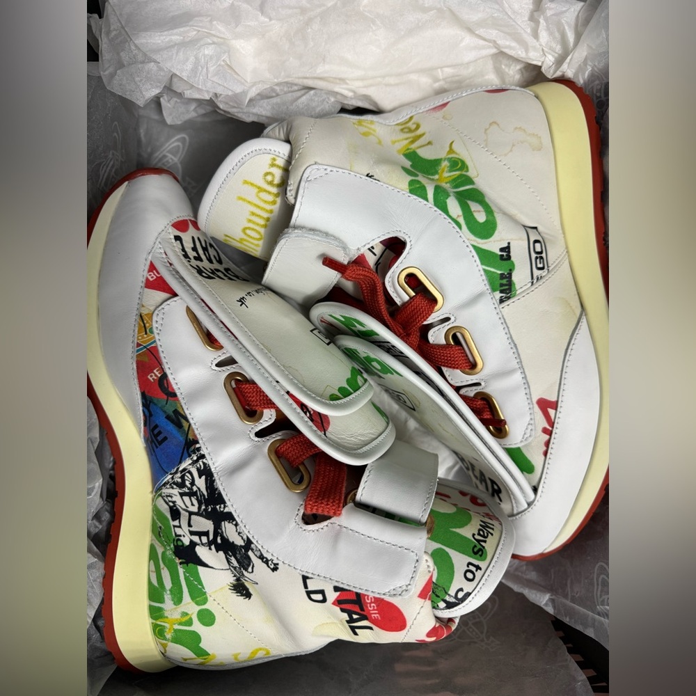 Vivienne Westwood 3 Tongue Trainer size 37 Womens Sneaker